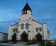 St. Mary's Polish Church front elevation.; Heritage Division, NS Dept. of Tourism, Culture and Heritage, 2004.