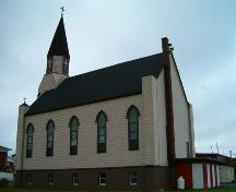 St. Mary's Polish Church side and rear elevation.
; Heritage Division, NS Dept. of Tourism, Culture and Heritage, 2004.