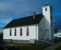 St. Philips' African Orthodox Church front and east elevation.

; Heritage Division, NS Dept. of Tourism, Culture and Heritage, 2004.