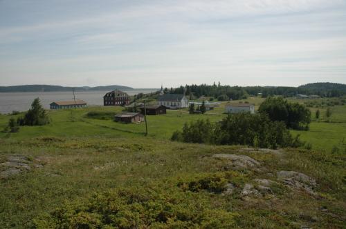 View looking southwest