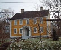 Front elevation of Randall House, Wolfville, NS, 2006.; Heritage Division, NS Dept. of Tourism, Culture and Heritage, 2006.
