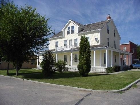 View looking northwest