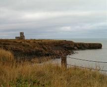 Chapel Point Battery Site.; Heritage Division, NS Dept. of Tourism, Culture and Heritage, 2004.