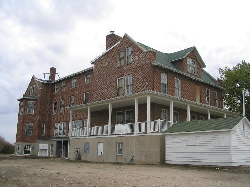 Side and rear elevation