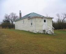 View southeast at hall building, 2005.; Government of Saskatchewan, Marvin Thomas, 2005.