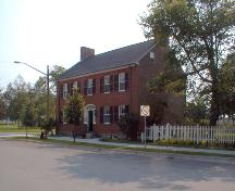 Maison du shérif Andrews - son contexte dans son paysage; Province of New Brunswick