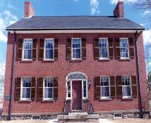 Maison du shérif Andrews - façade avant; Province of New Brunswick