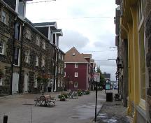 Historic Waterfront Buildings, view of the east side, 2004; Heritage Division, NS Dept of Tourism, Culture and Heritage, 2004