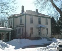 Front Elevation, The Willows, Annapolis Royal, 2007; Heritage Division, NS Dept. of Tourism, Culture and Heritage, 2007