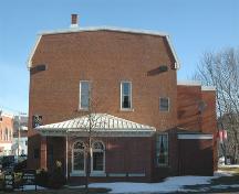 Side Elevation, Royal Bank of Canada building, Annapolis Royal, Nova Scotia.; Heritage Division, NS Dept. of Tourism, Culture and Heritage, 2007.