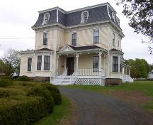 W.S. Loggie Residence(Hillside), front entrance, 2004.; City of Miramichi