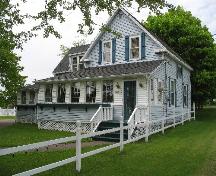 Main entrance of the building; Town of Tracadie-Sheila