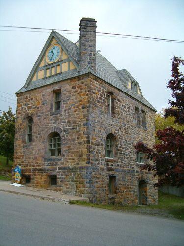 Side and rear elevation