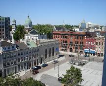 View of Market Square; Rideau Heritage Initiative