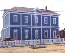 View of Fidelity Masonic Lodge #5, Grand Bank, NL as seen from Frazer Park. Photo taken April 2007. ; HFNL/Robert Parsons 2007
