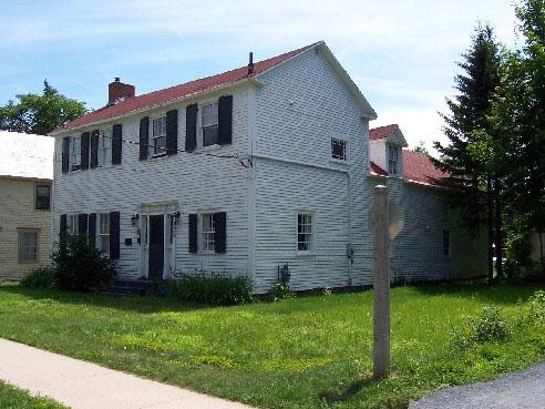 Side view of the building