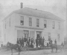 Hôtel Duguay/LeBlanc - vers 1900; Centre for Acadian Studies