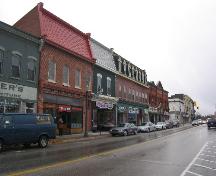 Looking west along King Street West; Municipality of Clarington