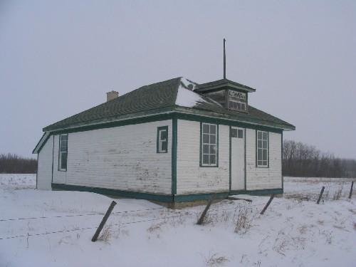 Northwest view of the Kutawa School District No. 4
