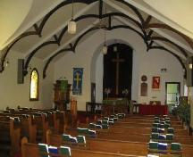 Main floor of New Stockholm Lutheran Church, 2006.; Government of Saskatchewan, Brett Quiring, 2006.