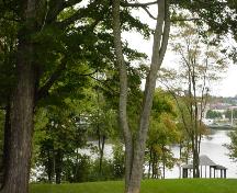 Vue de la rivière; Town of St. Stephen