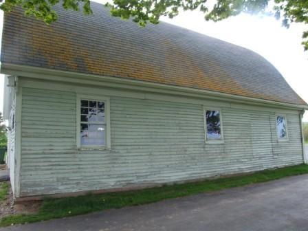 East elevation, Sanford Barn