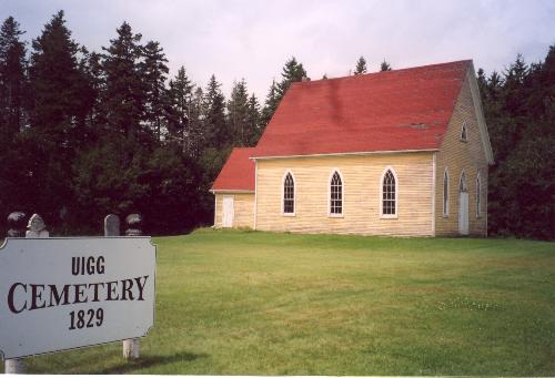 View of Uigg Baptist Church