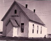 Showing original windows before renovations; Province of PEI