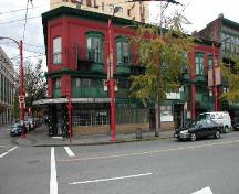 Exterior of the Chinese Times Buidling; City of Vancouver, 2004