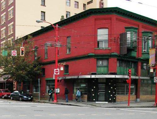 Carrall Street facade