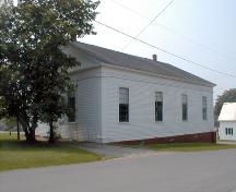 Vue arrière et du côté; Province of New Brunswick