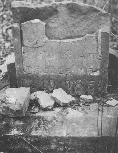 Cimetière des picotés au Petit-Cap