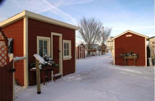 Tool shed and watchman's shed