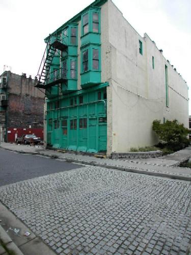 Rear facade and side