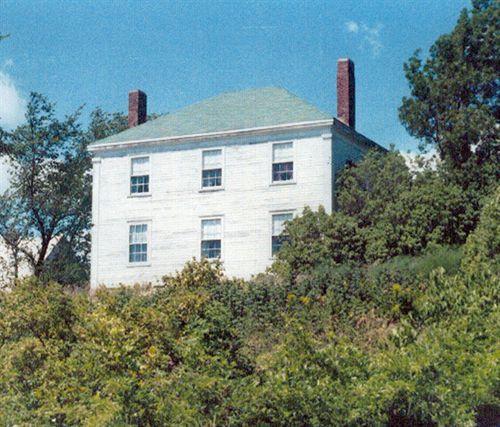 Rear elevation, Amos Thomas Seaman House