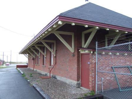 West elevation, CN Train Station