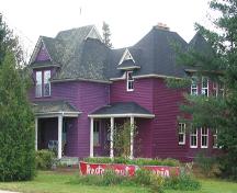 La maison Brideau, façade est; Village of Saint-Louis-de-Kent