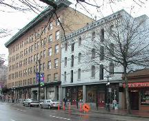 Exterior view of the Europe Hotel; City of Vancouver, 2004