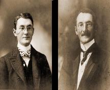 Images de l'ancien propriétaire, Charles Hébert; Armand Robichaud