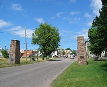 looking north from Russ Ramsay Way; City of Sault Ste. Marie