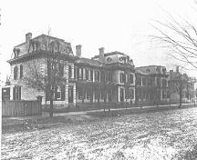 Vue en angle de Cox Terrace.; Peterborough Architectural Conservation Advisory Committee