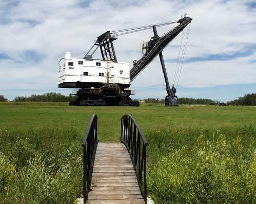View of Marion 360 revolving shovel excavator