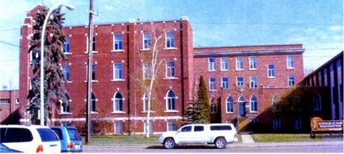 Southside of original building and 1931 addition