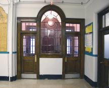Intérieur de l'école Earl Grey, Winnipeg, 2005; Historic Resources Branch, Manitoba Culture, Heritage and Tourism, 2005