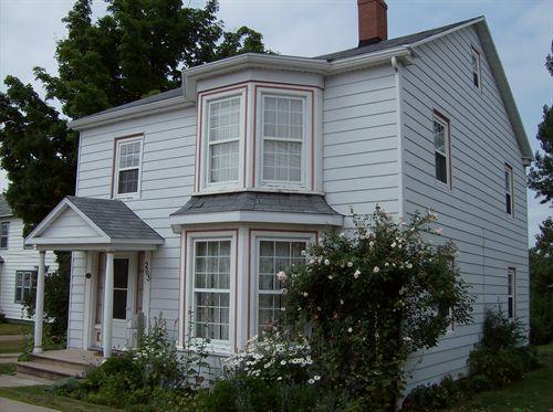 Front and side elevation