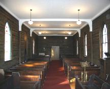 Interior view of the nave of Old St. James Anglican Church, Winnipeg, 2005; Historic Resources Branch, Manitoba Culture, Heritage and Tourism, 2005