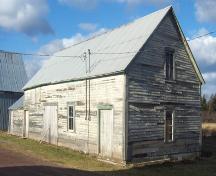 Maison Ben Harshman - vue de la grange contruite par les frères Harshman; Village of Cap-Pelé