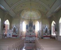Interior of Church.; Government of Saskatchewan, Brett Quiring, 2006.