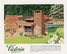 Architectural rendering, Trend House.; Michael Kurtz Collection