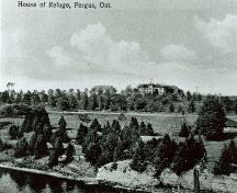 Lieu historique national du Canada du Refuge-pour-les-Pauvres-du-Comté-de-Wellington, ca. 1910.; Wellington County Archives/Archives de Wellington County, ca. 1910.